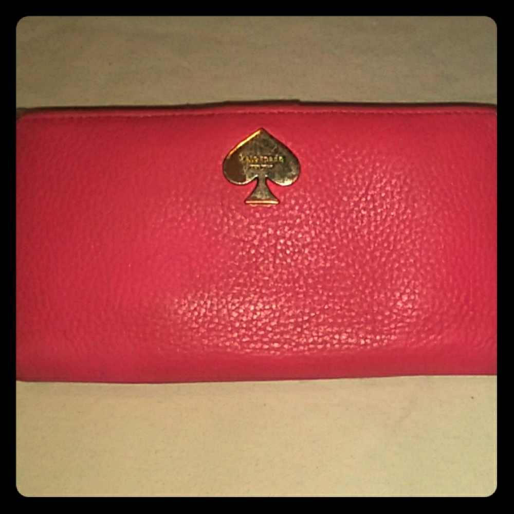 Bright Pink Kate Spade Wallet